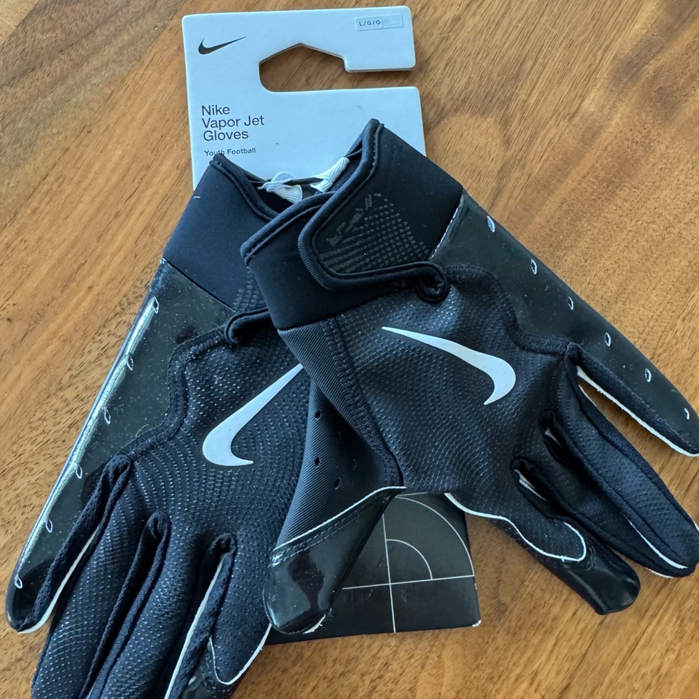 Nike Vapor Jet Men's Black Gloves